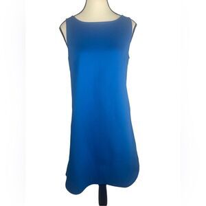 Ann Taylor Women’s Royal Blue/Cobalt Sleeveless Rayon Blend Mini Dress Size: S
